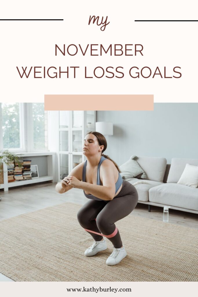 november weight loss goals